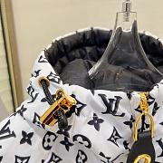 Louis Vuitton Reversible Pinstripe Nylon Hooded Jacket - 5