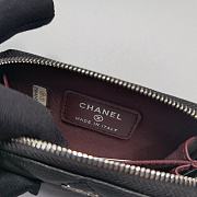 Chanel Classic Zipped Coin Purse AP0216 Black Size 7.5 × 11 × 2 cm - 3