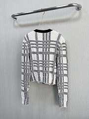 Louis Vuitton Graphic Knit Cropped Cardigan - 3