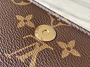 Louis Vuitton M82509 Wallet On Chain Lily Monogram Size 20.7 x 10.2 x 3.5 cm - 5