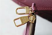 Louis Vuitton M46599 Neverfull MM Wine Red Size 31 x 28 x 14 cm - 3