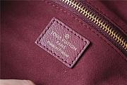 Louis Vuitton M46599 Neverfull MM Wine Red Size 31 x 28 x 14 cm - 4