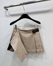 Prada Gabardine Miniskirt Khaki - 2