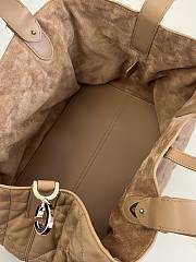 Medium Dior Toujours Bag Medium Tan Macrocannage Calfskin Size 28.5 x 21.5 x 19 cm - 3