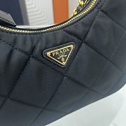 Prada Re-Edition 1995 Chaîne Re-Nylon mini-bag Black Size 22x18x6 cm - 4