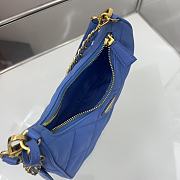 Prada Re-Edition 1995 Chaîne Re-Nylon mini-bag Blue Size 22x18x6 cm - 4