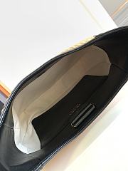 Prada Fabric and leather shoulder bag Tan/Black size 26x17x4.5 cm - 4