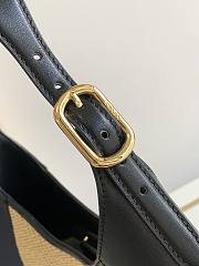 Prada Fabric and leather shoulder bag Tan/Black size 26x17x4.5 cm - 3