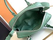 Prada Antique nappa leather multi-pocket top-handle bag Sage Green Size 24x7 cm - 3