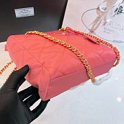 Prada Re-Edition 1995 Chaîne Re-Nylon tote bag Pink Size 25*19*7cm - 4