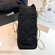 Prada Re-Edition 1995 Chaîne Re-Nylon tote bag Black Size 25*19*7cm - 5