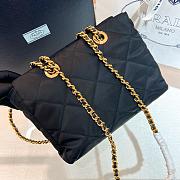 Prada Re-Edition 1995 Chaîne Re-Nylon tote bag Black Size 25*19*7cm - 4