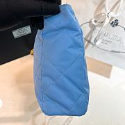 Prada Re-Edition 1995 Chaîne Re-Nylon tote bag Blue Size 25*19*7cm - 5