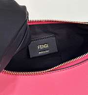 Fendigraphy Small Fuchsia leather bag Pink Size 29-24.5-10CM - 5