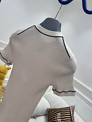 Prada Short-Sleeved Silk Sweater - 4