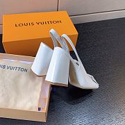 Louis Vuitton Shake Slingback Pump White 9.5 cm - 3