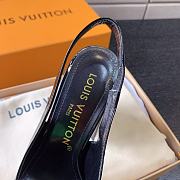 Louis Vuitton Shake Slingback Pump Black 8.5 cm - 5
