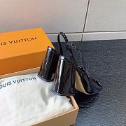 Louis Vuitton Shake Slingback Pump Black 8.5 cm - 3