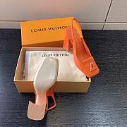 Louis Vuitton Shake Slingback Pump Orange 9.5cm - 5