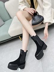 Louis Vuitton Laureate Platform Chelsea Boot Black - 4