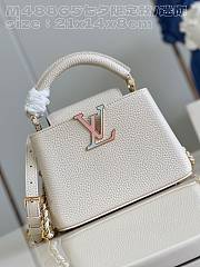Louis Vuitton M23082 Capucines Mini White Size 21 x 14 x 8 cm - 1