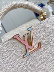 Louis Vuitton M23082 Capucines Mini White Size 21 x 14 x 8 cm - 5