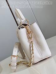Louis Vuitton M23082 Capucines Mini White Size 21 x 14 x 8 cm - 2