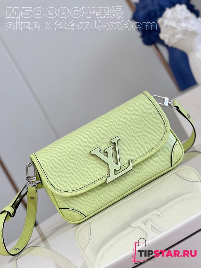 Louis Vuitton M22960 Buci Green Size 24.5 x 15.5 x 9 cm - 1