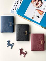 Hermes Bearn Compact Wallet Size 12 x 9.5 x 0.4 cm - 2