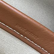 Celine Small Cabas Thais In Textile With Celine All-Over Natural&Tan Size 25.5 X 18.5 X 12 CM - 2