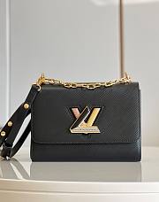 Louis Vuitton M21031 Twist MM Black Size 23 x 17 x 9.5 cm - 1