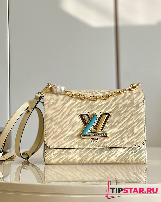 Louis Vuitton M21032 Twist MM White Size 23 x 17 x 9.5 cm - 1