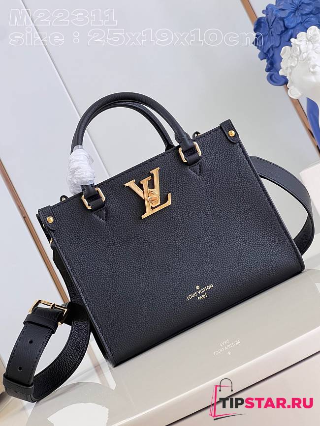 Louis Vuitton M22311 Lock & Go Black Size 24.5 x 19 x 10.5 cm - 1