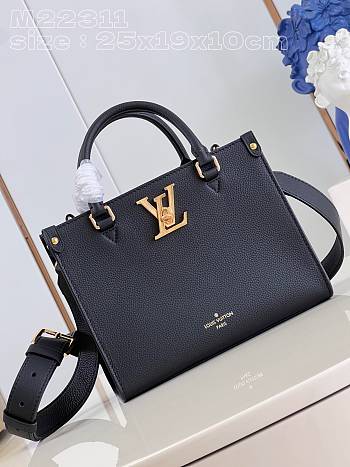 Louis Vuitton M22311 Lock & Go Black Size 24.5 x 19 x 10.5 cm