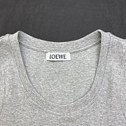 Loewe Anagram Tank Top In Cotton Gray - 3