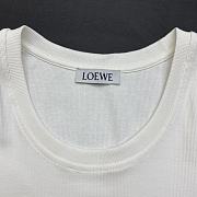 Loewe Anagram Tank Top In Cotton White - 3