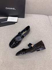 Chanel Mary Janes Black Patent G45280 - 5