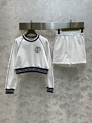 Gucci Set Cotton Jersey With Embroidery White - 1