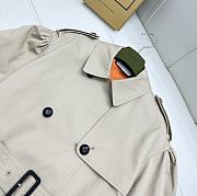 Gucci Garbadine Trench Jacket 737732 - 5