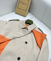 Gucci Garbadine Trench Jacket 737732 - 2