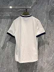Gucci Cotton Jersey T-Shirt With Gucci Embroidery Off White - 4