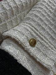 Gucci Double-Breasted Tweed Jacket Ivory ‎731310 - 3
