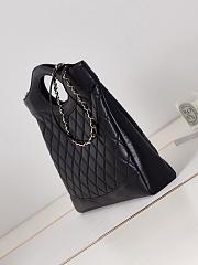 Chanel 31 Large Shopping Bag Shiny Crumpled Calfskin Black AS1010 Size 37 × 39 × 8 cm - 4