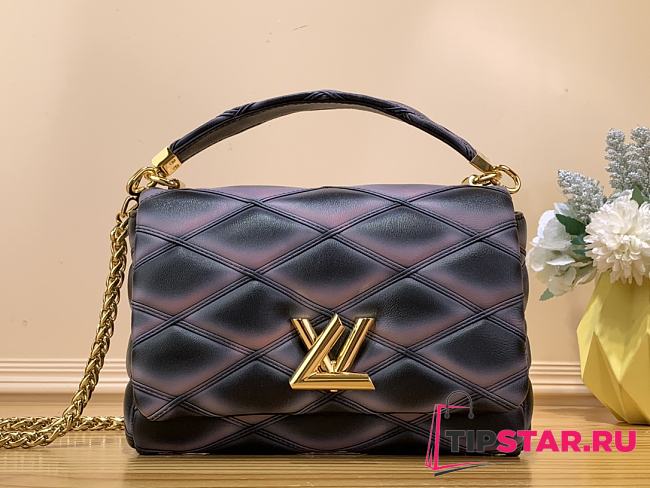 Louis Vuitton M23569 GO-14 MM Black/Pink Size 23 x 16 x 10 - 1