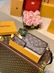 LV MULTI POCHETTE FÉLICIE STRAP & GO - M80091 - 17x9.6x3.5cm - 1