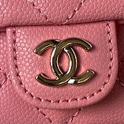 Chanel Small Backpack Pink AS4399 Size 19.5 × 18 × 10 cm - 4