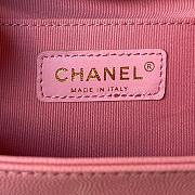 Chanel Small Backpack Pink AS4399 Size 19.5 × 18 × 10 cm - 3