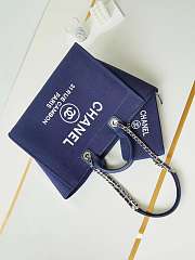 Chanel Large Shopping Bag Blue A66941 Size 30 × 50 × 22 cm - 3