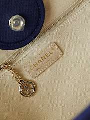 Chanel Large Shopping Bag Blue A66941 Size 30 × 50 × 22 cm - 2