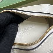 Gucci Horsebit 1955 Small Shoulder Bag 760196 White Size 20x13x6 cm - 4